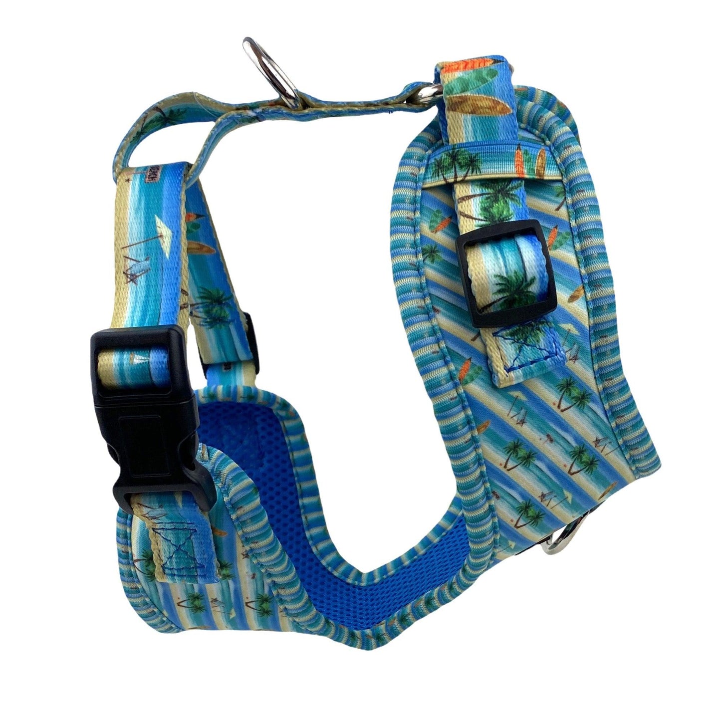 3d image of our padded harness for small and medium dogs fearless pet