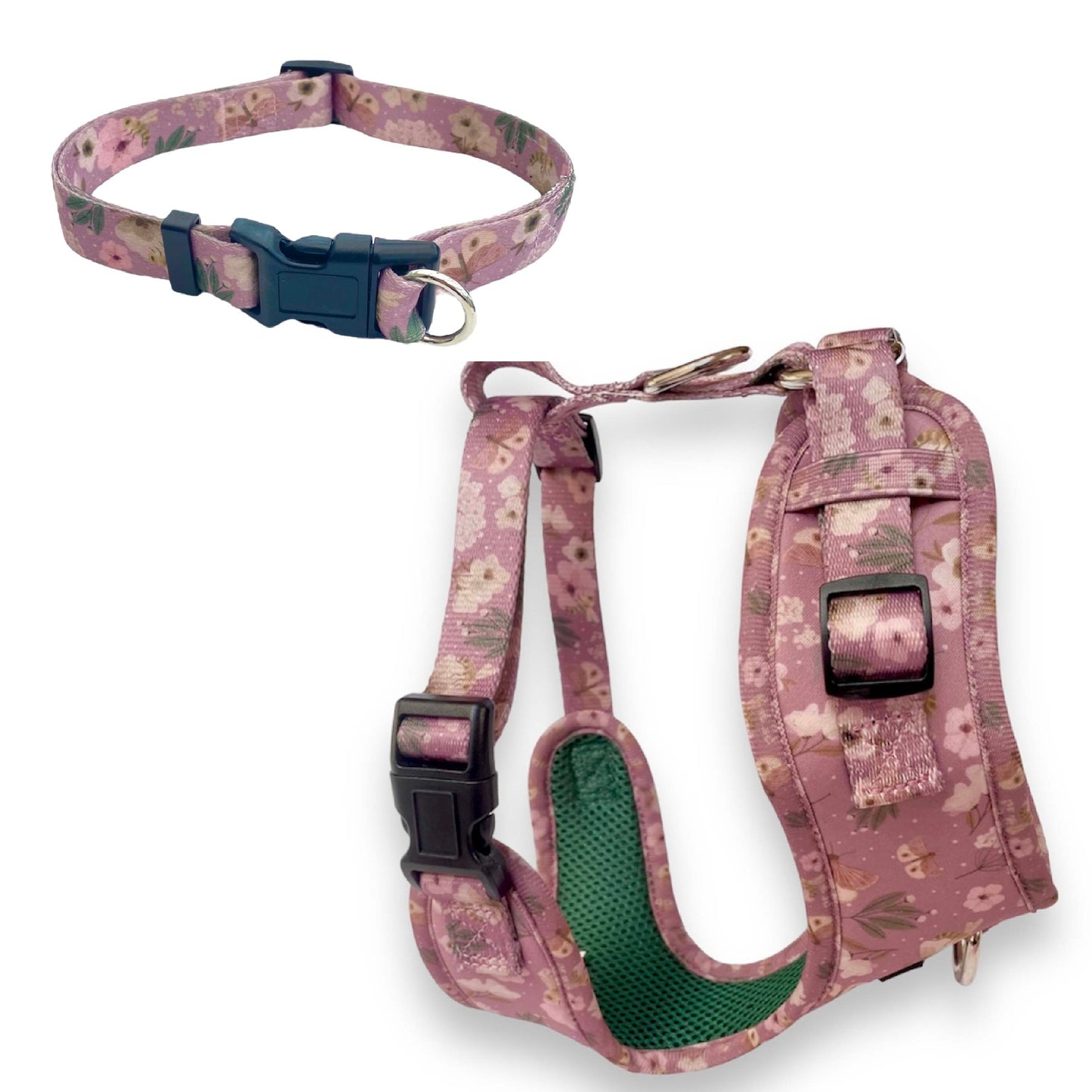 Neoprene Harness + FREE Collar Bundle