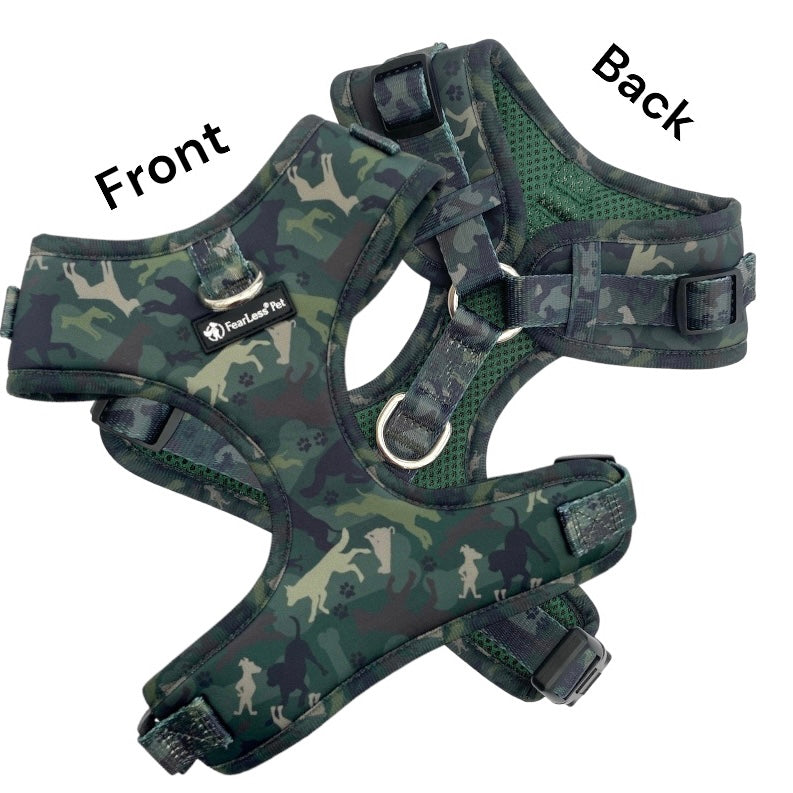 Camo cat harness best sale